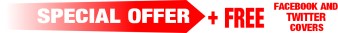 Special Offer Label + FB+TW Cover